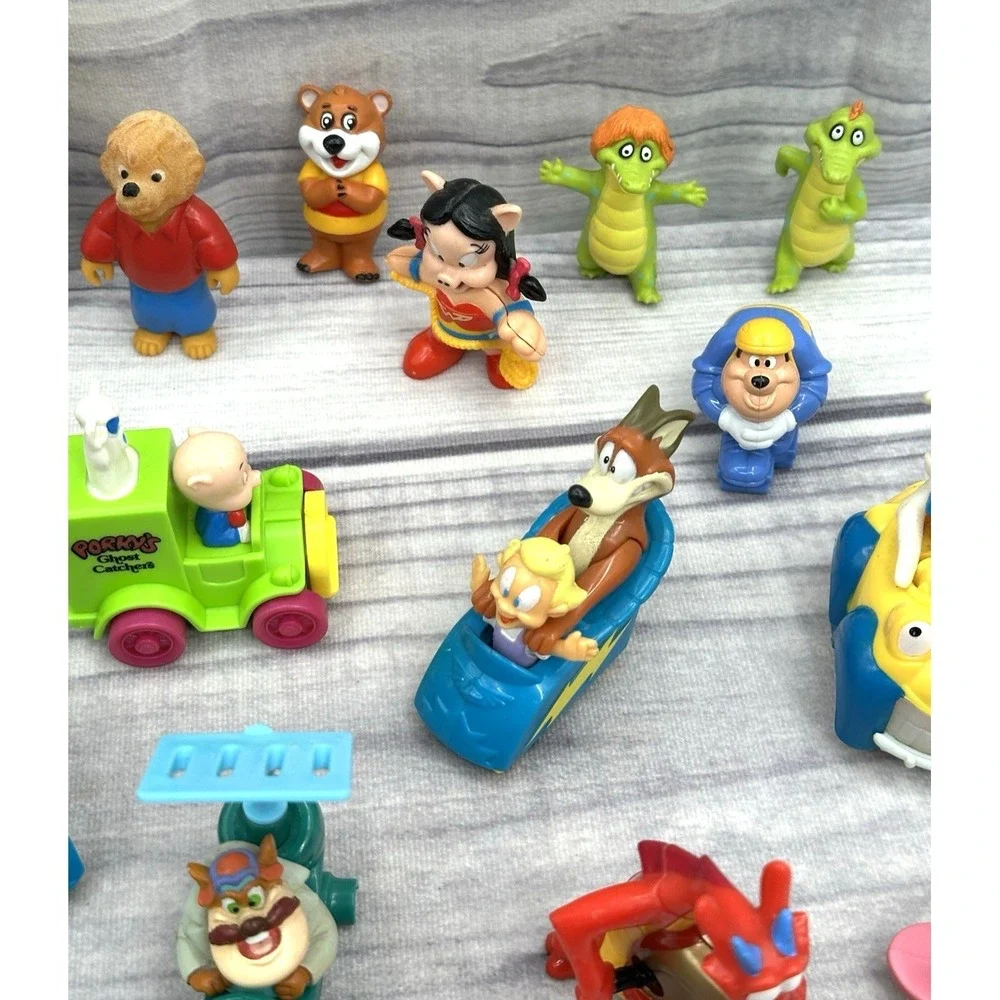VINTAGE 80'S  90'S MCDONALD'S HAPPY MEAL TOYS - KISSYFUR BERENSTAIN BEARS ‎ *24
